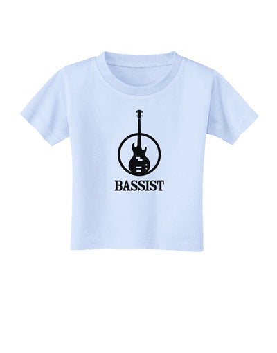 Bassist Toddler T-Shirt-Toddler T-Shirt-TooLoud-Light-Blue-2T-Davson Sales