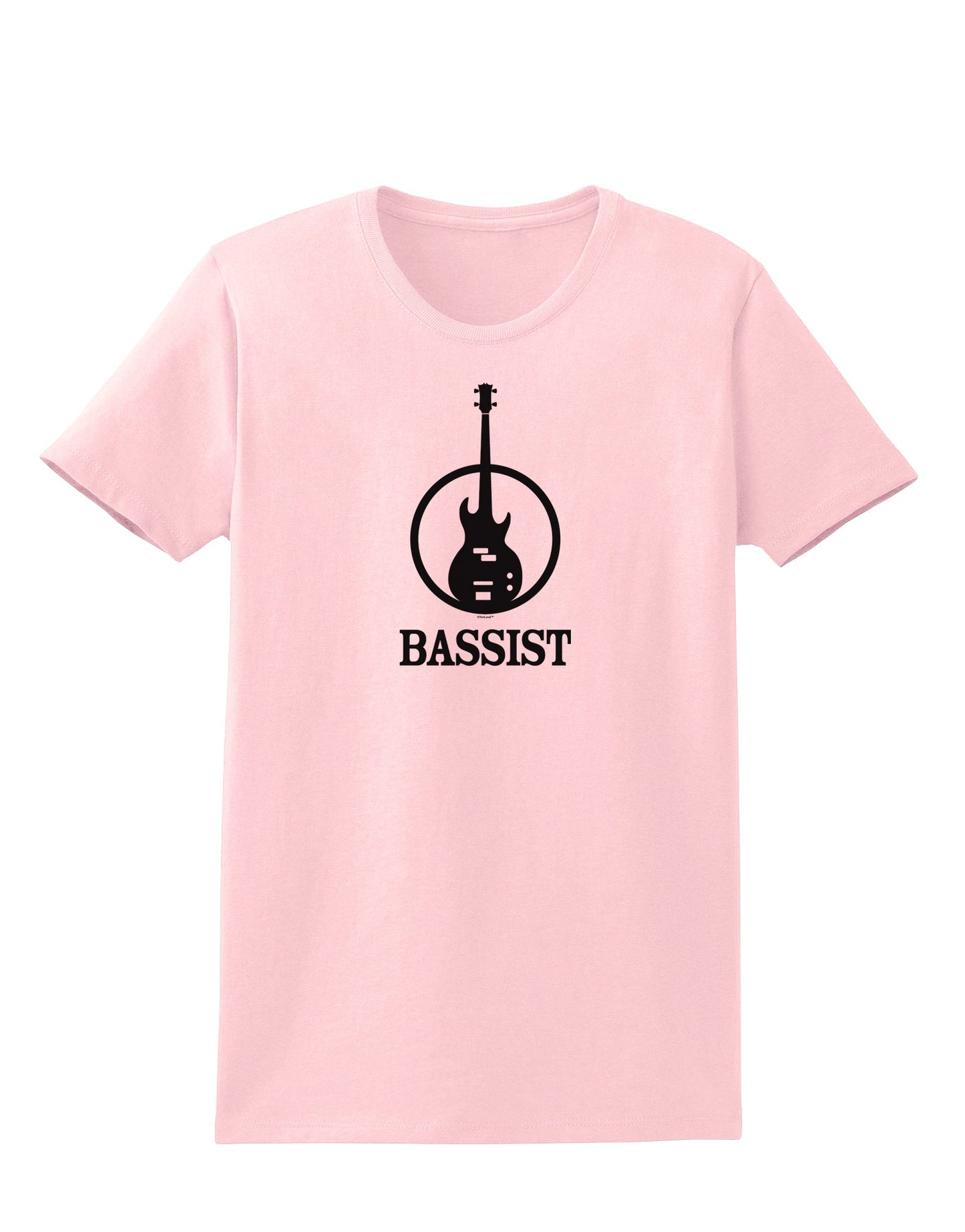 Bassist Womens T-Shirt-Womens T-Shirt-TooLoud-PalePink-X-Small-Davson Sales