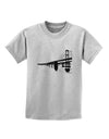 Bay Bridge Cutout Design Childrens T-Shirt by TooLoud-Childrens T-Shirt-TooLoud-AshGray-X-Small-Davson Sales