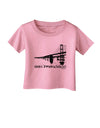 Bay Bridge Cutout Design - San Francisco Infant T-Shirt by TooLoud-Infant T-Shirt-TooLoud-Candy-Pink-06-Months-Davson Sales