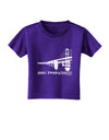 Bay Bridge Cutout Design - San Francisco Toddler T-Shirt Dark by TooLoud-Toddler T-Shirt-TooLoud-Purple-2T-Davson Sales