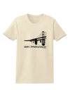 Bay Bridge Cutout Design - San Francisco Womens T-Shirt by TooLoud-Womens T-Shirt-TooLoud-Natural-X-Small-Davson Sales