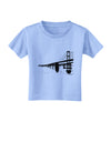 Bay Bridge Cutout Design Toddler T-Shirt by TooLoud-TooLoud-Aquatic-Blue-2T-Davson Sales