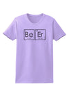 Be Er - Periodic Table of Elements Womens T-Shirt by TooLoud-Womens T-Shirt-TooLoud-Lavender-X-Small-Davson Sales