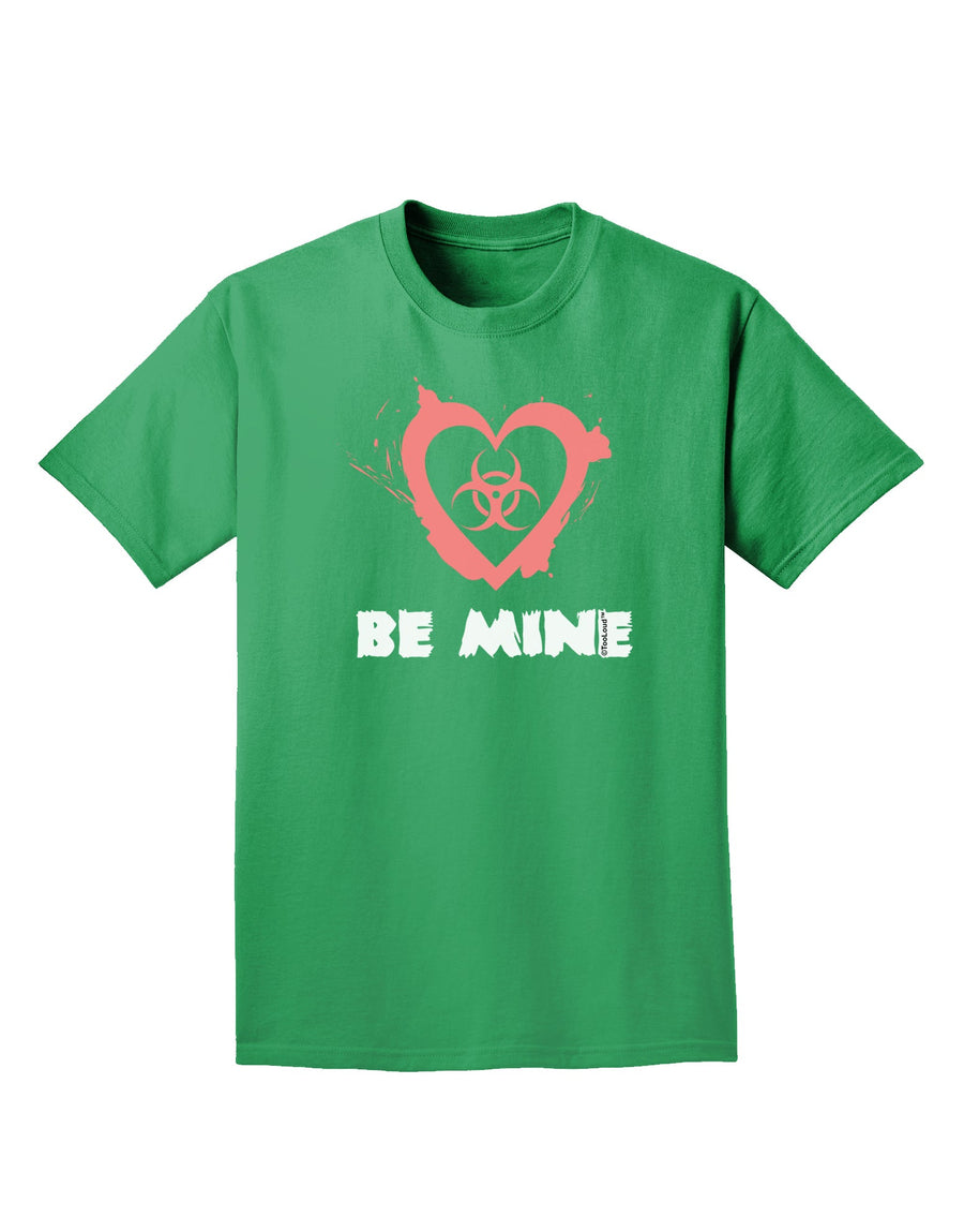 Be Mine - Bio Hazard Heart Adult Dark T-Shirt by TooLoud-Mens T-Shirt-TooLoud-Purple-Small-Davson Sales