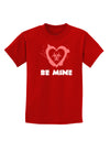 Be Mine - Bio Hazard Heart Childrens Dark T-Shirt by TooLoud-Childrens T-Shirt-TooLoud-Red-X-Small-Davson Sales