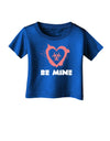 Be Mine - Bio Hazard Heart Infant T-Shirt Dark by TooLoud-Infant T-Shirt-TooLoud-Royal-Blue-06-Months-Davson Sales