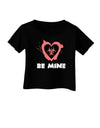 Be Mine - Bio Hazard Heart Infant T-Shirt Dark by TooLoud-Infant T-Shirt-TooLoud-Black-06-Months-Davson Sales