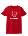 Be Mine - Bio Hazard Heart Womens Dark T-Shirt by TooLoud-Womens T-Shirt-TooLoud-Red-X-Small-Davson Sales