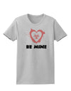 Be Mine - Bio Hazard Heart Womens T-Shirt by TooLoud-Womens T-Shirt-TooLoud-AshGray-X-Small-Davson Sales