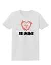 Be Mine - Bio Hazard Heart Womens T-Shirt by TooLoud-Womens T-Shirt-TooLoud-White-X-Small-Davson Sales