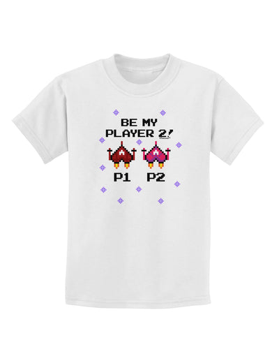 Be My Player 2 Childrens T-Shirt-Childrens T-Shirt-TooLoud-White-X-Small-Davson Sales