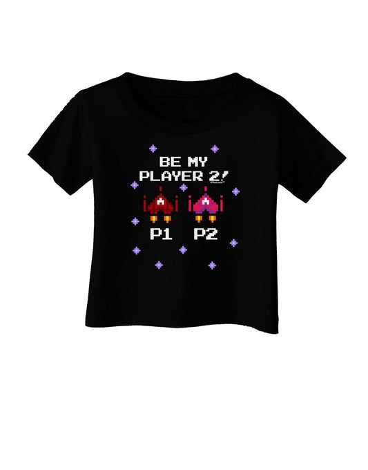 Be My Player 2 Infant T-Shirt Dark-Infant T-Shirt-TooLoud-Black-06-Months-Davson Sales