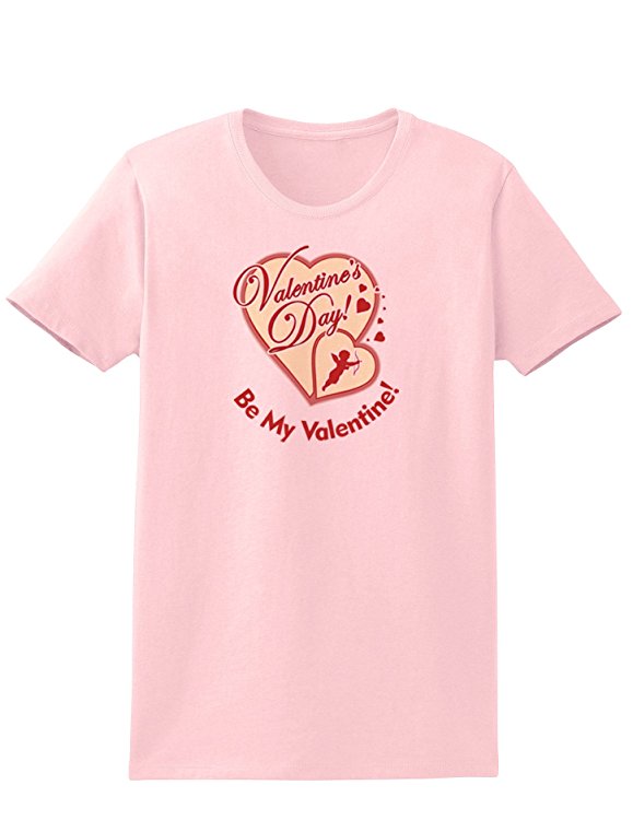 Be My Valentine Adult Womens T-Shirt-Womens T-Shirt-TooLoud-White-Small-Davson Sales