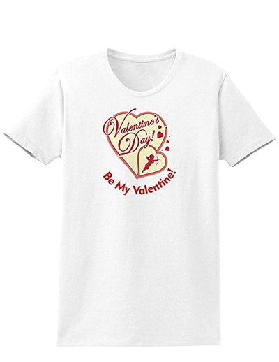 Be My Valentine Adult Womens T-Shirt-Womens T-Shirt-TooLoud-White-Small-Davson Sales