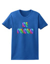 Be Proud Gay Pride - Rainbow Hearts Womens Dark T-Shirt by TooLoud-Womens T-Shirt-TooLoud-Royal-Blue-X-Small-Davson Sales