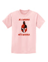 Be a Warrior Not a Worrier Childrens T-Shirt by TooLoud-TooLoud-PalePink-X-Small-Davson Sales