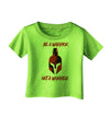 Be a Warrior Not a Worrier Infant T-Shirt by TooLoud-TooLoud-Lime-Green-06-Months-Davson Sales