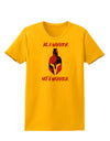 Be a Warrior Not a Worrier Womens T-Shirt by TooLoud-TooLoud-Gold-X-Small-Davson Sales