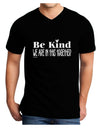 Be kind we are in this together Adult V-Neck T-shirt-Mens T-Shirt-TooLoud-Black-Small-Davson Sales