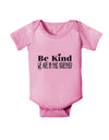 Be kind we are in this together Baby Romper Bodysuit-Baby Romper-TooLoud-Pink-06-Months-Davson Sales
