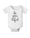 BeYouTiful - Beautiful Baby Romper Bodysuit-Baby Romper-TooLoud-White-06-Months-Davson Sales