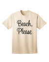 Beach Please Adult T-Shirt-Mens T-Shirt-TooLoud-Natural-Small-Davson Sales