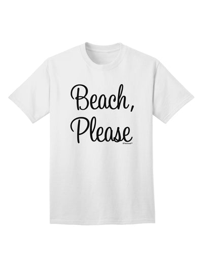 Beach Please Adult T-Shirt-Mens T-Shirt-TooLoud-White-Small-Davson Sales