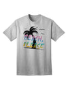 Beach Please - Summer Colors with Palm Trees Adult T-Shirt-Mens T-Shirt-TooLoud-AshGray-Small-Davson Sales