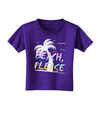 Beach Please - Summer Colors with Palm Trees Toddler T-Shirt Dark-Toddler T-Shirt-TooLoud-Purple-2T-Davson Sales