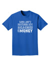 Beaches and Money Adult Dark T-Shirt by TooLoud-Mens T-Shirt-TooLoud-Royal-Blue-Small-Davson Sales