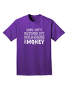 Beaches and Money Adult Dark T-Shirt by TooLoud-Mens T-Shirt-TooLoud-Purple-Small-Davson Sales