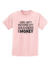 Beaches and Money Childrens T-Shirt by TooLoud-Childrens T-Shirt-TooLoud-PalePink-X-Small-Davson Sales