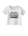 Beaches and Money Infant T-Shirt by TooLoud-Infant T-Shirt-TooLoud-White-06-Months-Davson Sales