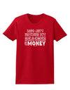 Beaches and Money Womens Dark T-Shirt by TooLoud-Womens T-Shirt-TooLoud-Red-X-Small-Davson Sales