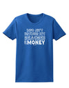 Beaches and Money Womens Dark T-Shirt by TooLoud-Womens T-Shirt-TooLoud-Royal-Blue-X-Small-Davson Sales