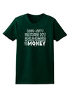 Beaches and Money Womens Dark T-Shirt by TooLoud-Womens T-Shirt-TooLoud-Forest-Green-Small-Davson Sales