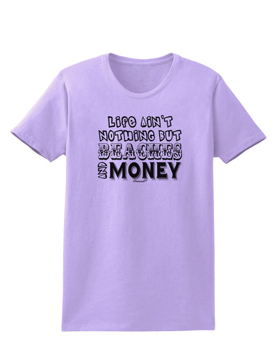 Beaches and Money Womens T-Shirt by TooLoud-Womens T-Shirt-TooLoud-Lavender-X-Small-Davson Sales