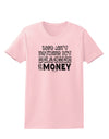 Beaches and Money Womens T-Shirt by TooLoud-Womens T-Shirt-TooLoud-PalePink-X-Small-Davson Sales