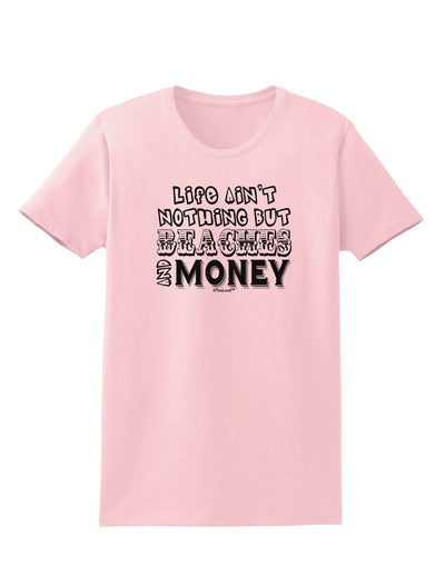 Beaches and Money Womens T-Shirt by TooLoud-Womens T-Shirt-TooLoud-PalePink-X-Small-Davson Sales