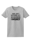 Beaches and Money Womens T-Shirt by TooLoud-Womens T-Shirt-TooLoud-AshGray-X-Small-Davson Sales