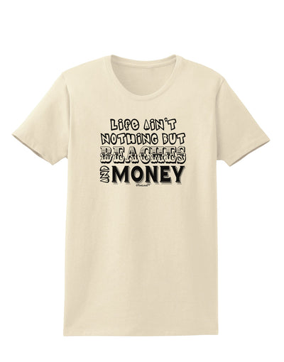 Beaches and Money Womens T-Shirt by TooLoud-Womens T-Shirt-TooLoud-Natural-X-Small-Davson Sales