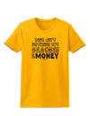 Beaches and Money Womens T-Shirt by TooLoud-Womens T-Shirt-TooLoud-Gold-X-Small-Davson Sales