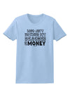 Beaches and Money Womens T-Shirt by TooLoud-Womens T-Shirt-TooLoud-Light-Blue-X-Small-Davson Sales