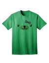 Beartholomea Cute Girl Bear Adult T-Shirt by Kyu-T Face-Mens T-shirts-TooLoud-Kelly-Green-Small-Davson Sales