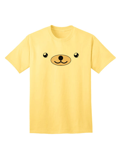 Beartholomew the Teddy Bear Adult T-Shirt by Kyu-T Face-Mens T-shirts-TooLoud-Yellow-Small-Davson Sales