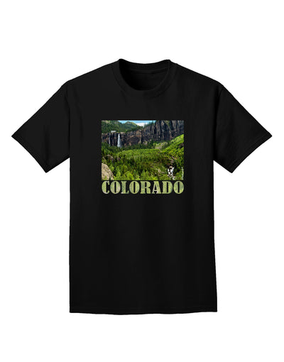 Beautiful Cliffs Colorado Adult Dark T-Shirt-Mens T-Shirt-TooLoud-Black-Small-Davson Sales