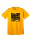 Beautiful Cliffs Colorado Adult T-Shirt-Mens T-Shirt-TooLoud-Gold-Small-Davson Sales