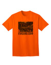 Beautiful Cliffs Colorado Adult T-Shirt-Mens T-Shirt-TooLoud-Orange-Small-Davson Sales