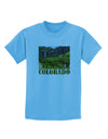 Beautiful Cliffs Colorado Childrens T-Shirt-Childrens T-Shirt-TooLoud-Aquatic-Blue-X-Small-Davson Sales